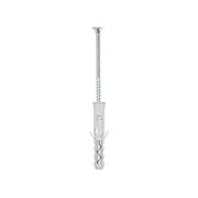 Diblu cu expandare in 3 directii, cu surub pentru lemn, cap inecat, PZ-2/PZ-3, 8.0 x 40 mm - 100 bucati/cutie - KRX-084045, Klimas Wkret-met