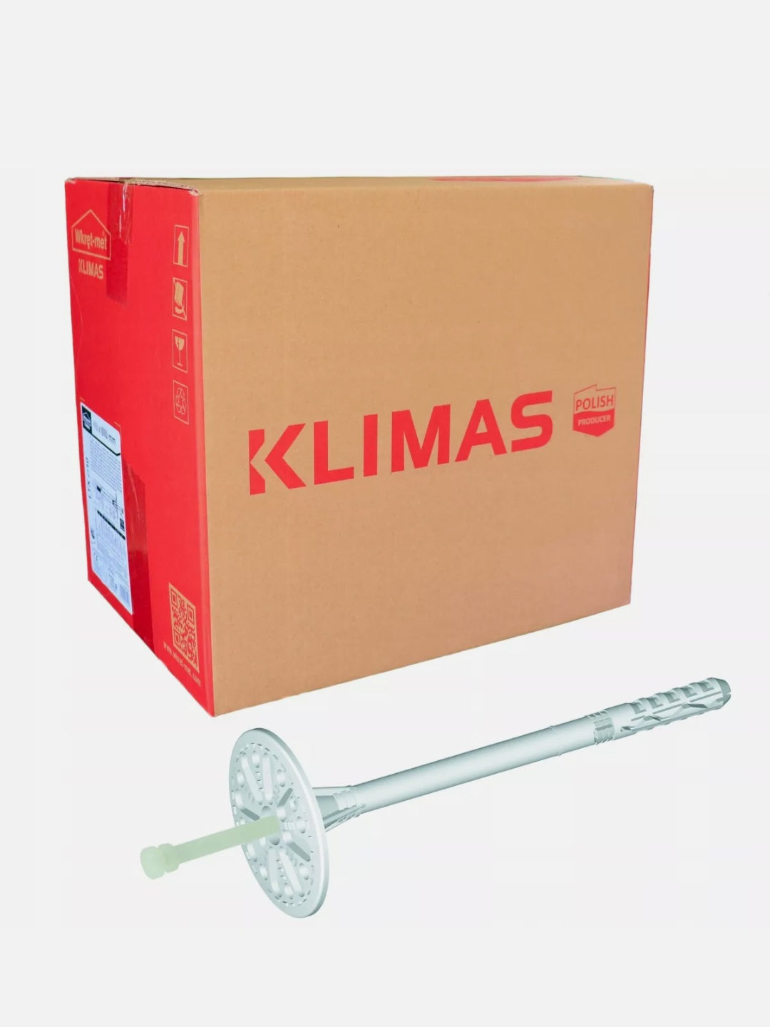 Diblu cui metalic cu expansiune scurta, 10x240mm - 100 bucati/cutie - LMX10240(100), Klimas Wkret-met