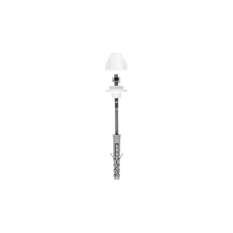 Kit fixare vas toaleta, 14x140mm (alb) - 5 bucati/blister - BKMPX-14140B, Klimas Wkret-met