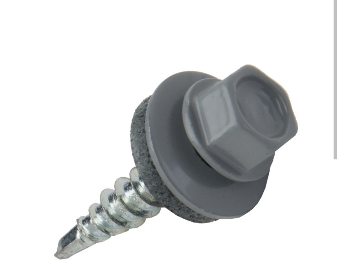Surub autoforant pentru fixarea tablelor de otel pe suport de lemn, 4.8x35 mm, RAL7016, 250 buc/cutie - WFD-48035-7016, Klimas Wkret-met
