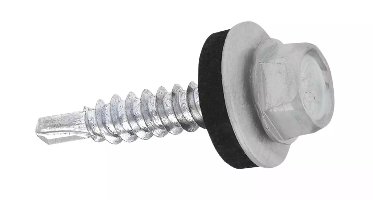 Surub autoforant pentru tabla, cap hexagonal 4.8x19mm RAL 7016- 250 buc/cutie - WSBP-48019-8017, Klimas Wkret-met