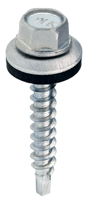 Surub autoforant pentru tabla, pe suport de lemn, 4.8x55mm, ZINC - 200 buc/cutie - WFDOC-48055, Klimas Wkret-met