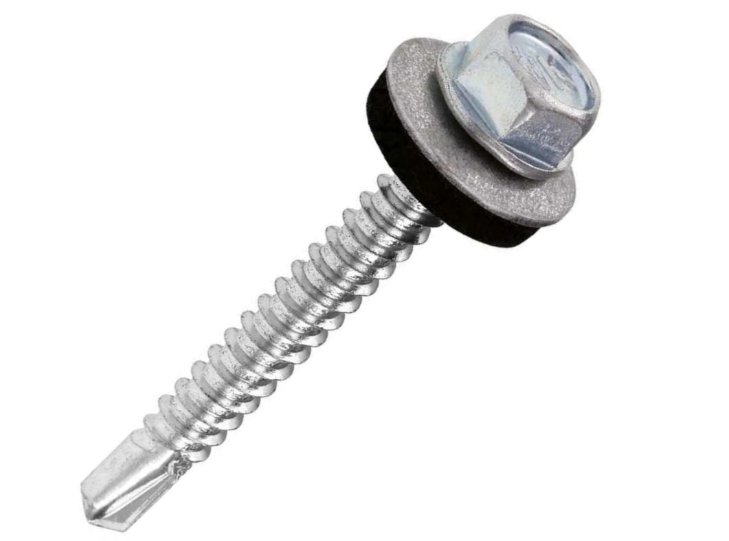 Surub autoforant pentru tabla, pe suport de lemn, 4.8x70mm, ZINC - 200 buc/cutie - WFDOC-48070, Klimas Wkret-met