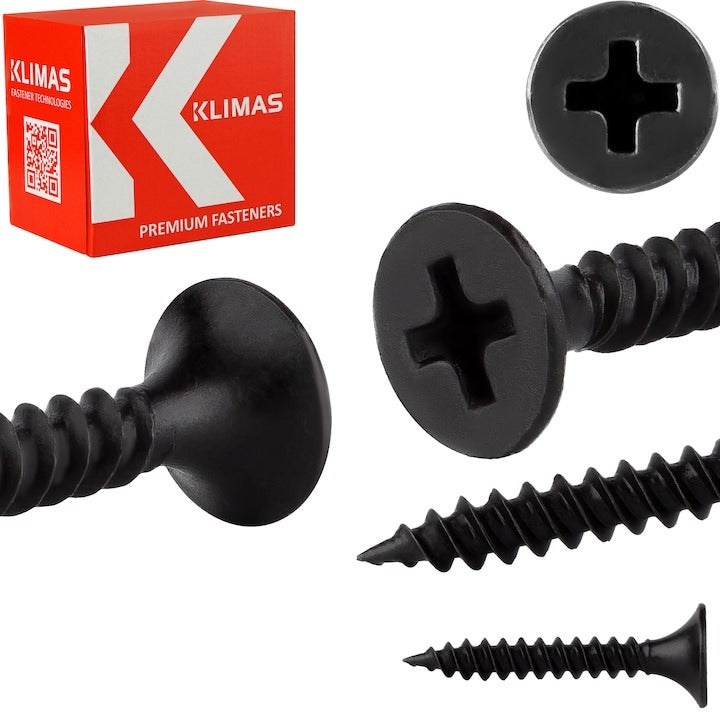 Surub gips-carton pentru metal, TN 3.5x35mm - 100 bucati/blister - BGM-35035, Klimas Wkret-met