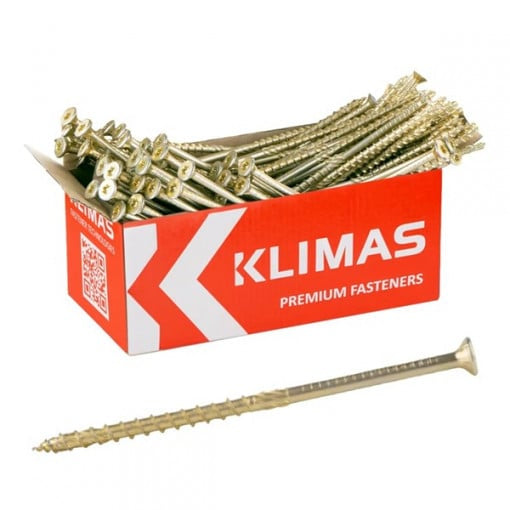 Surub pentru lemn TORX 8x380 (50buc/cut) - WKCS-08380(50), Klimas Wkret-met