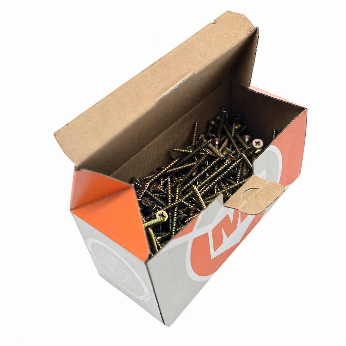 Surub UC, cap inecat 5x60 mm pentru lemn, PAL și OSB - 250 bucati/cutie